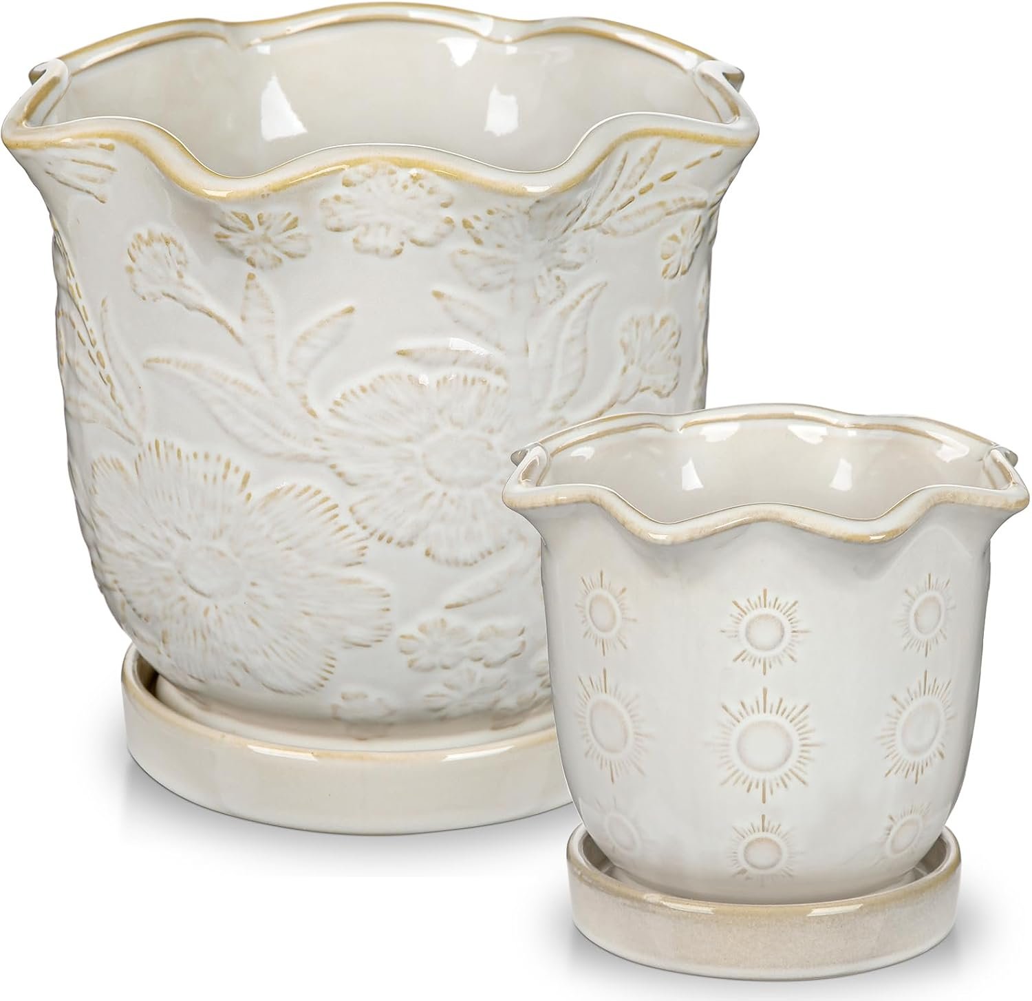 Ceramic Planter Set
