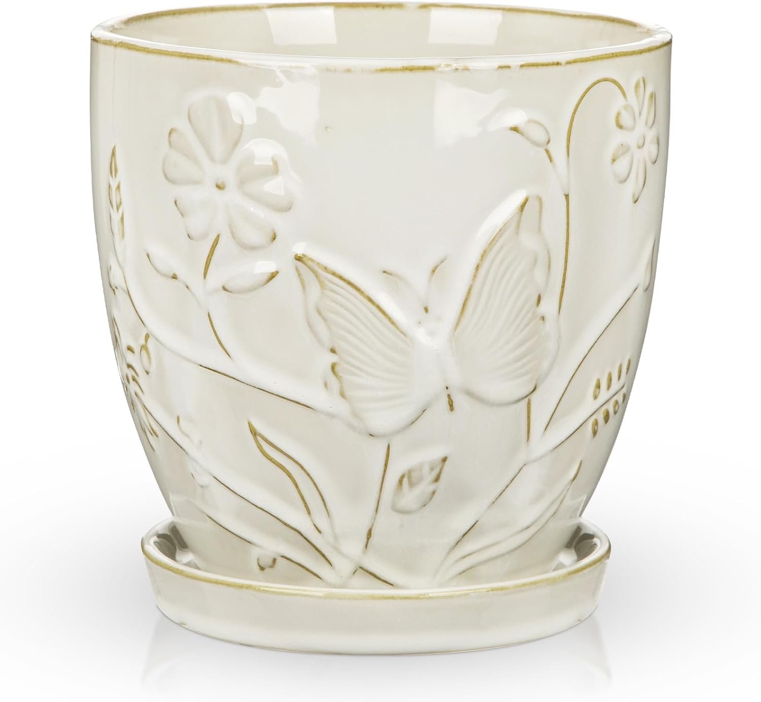 White planter