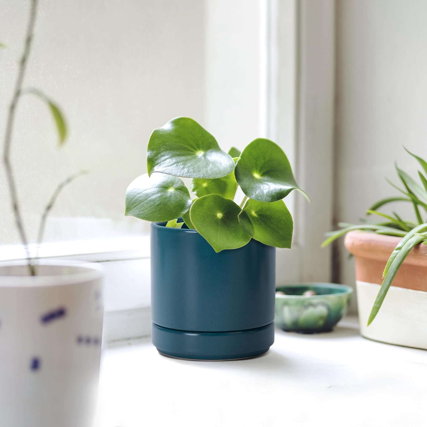 4.7-inch ceramic flower pot - Image 2