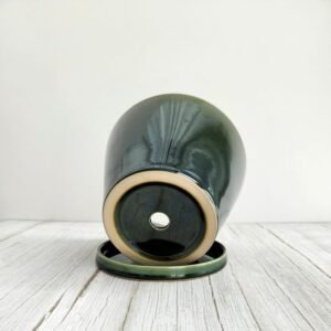 Ombré Glazed Ceramic Planter
