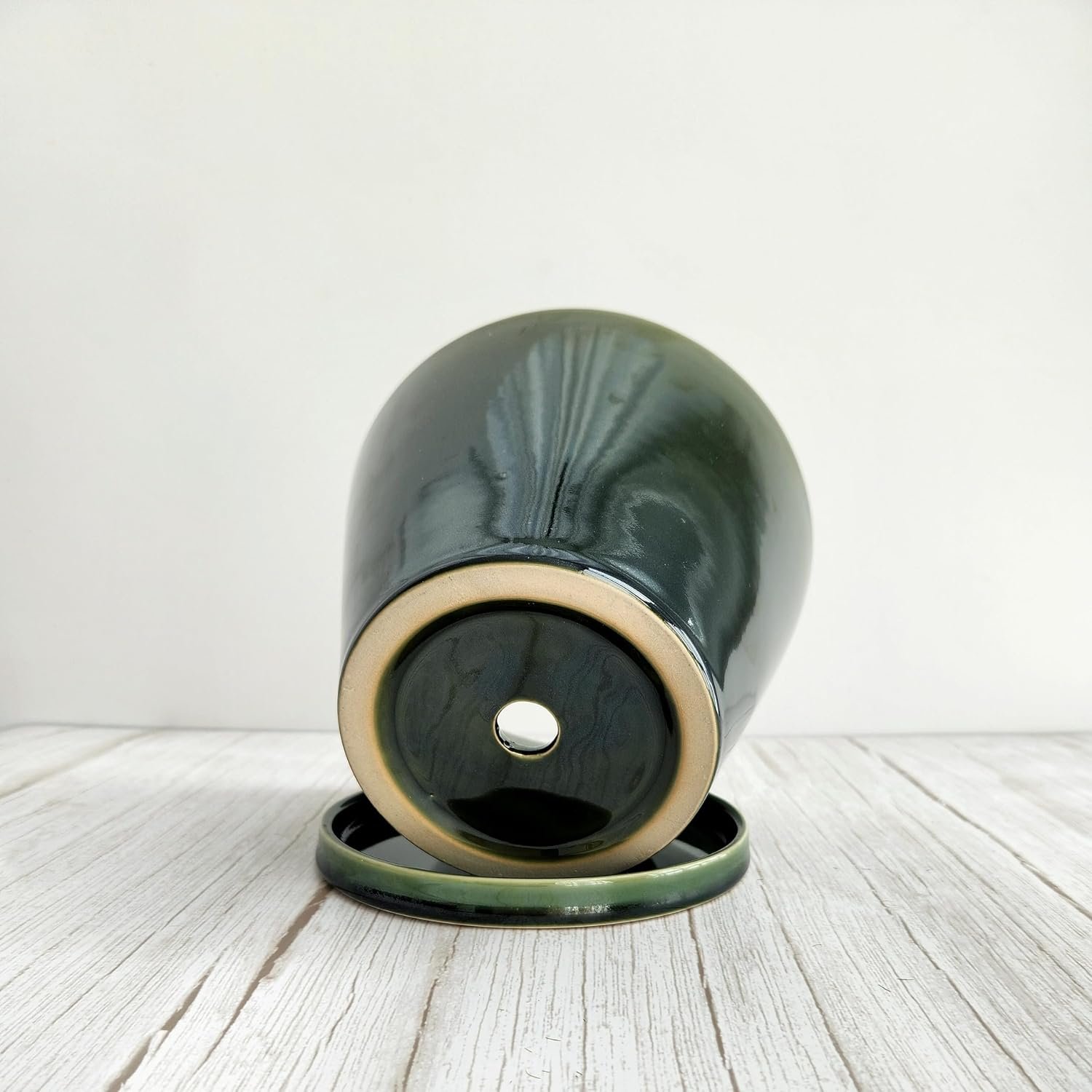 Ombré Glazed Ceramic Planter